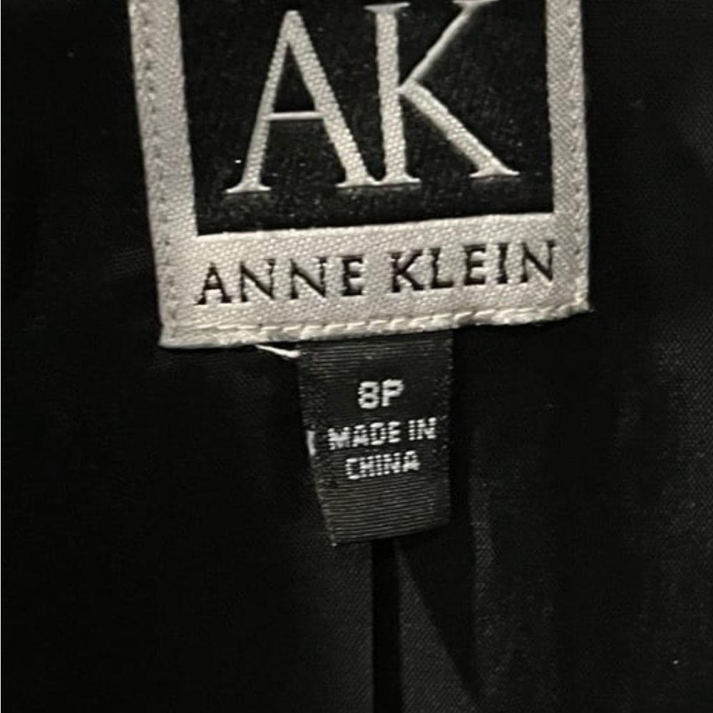 Ann Klein size 8p houndstooth blazer - Picture 7 of 9